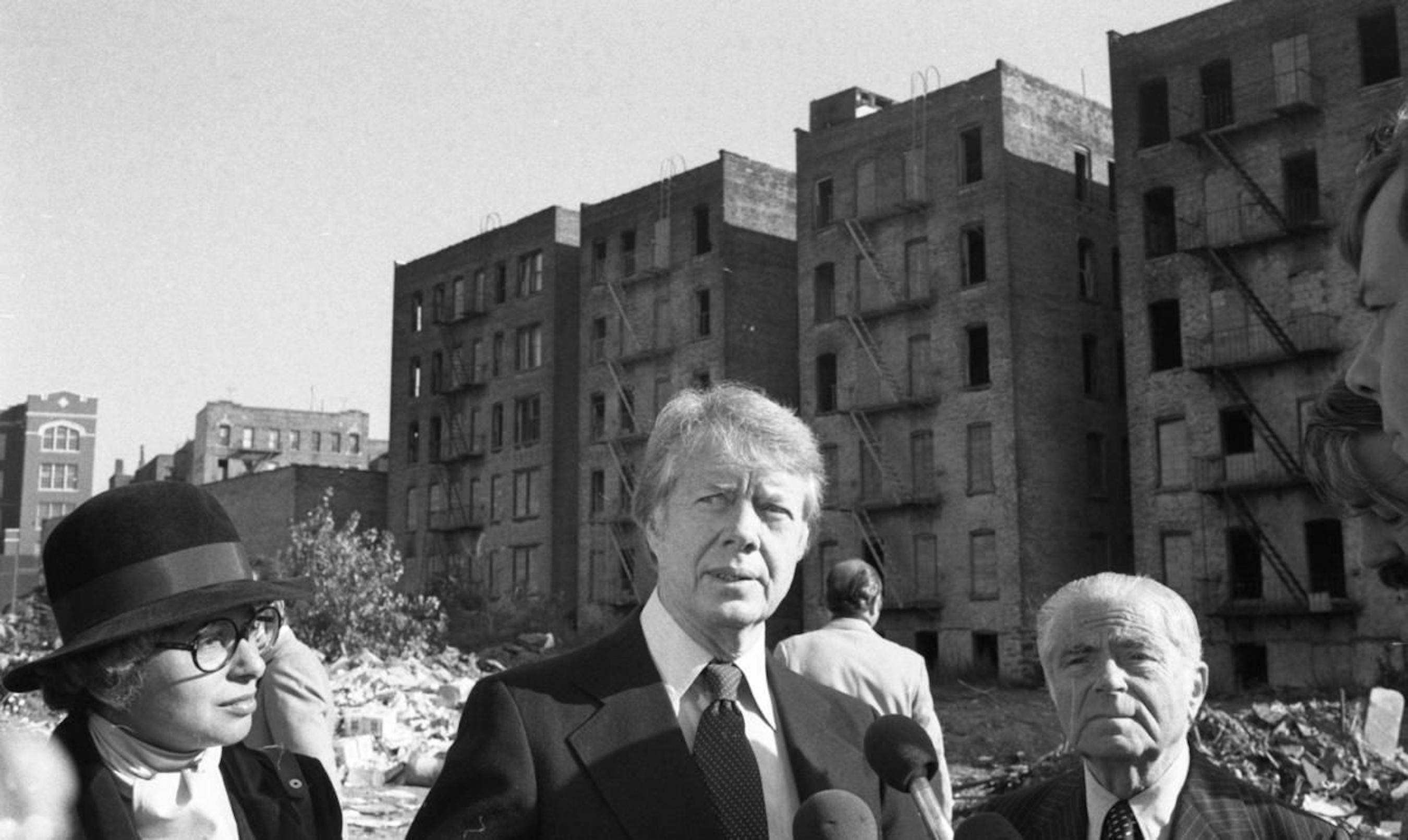 1978 Dan Farrell Jimmy Carter South Bronx